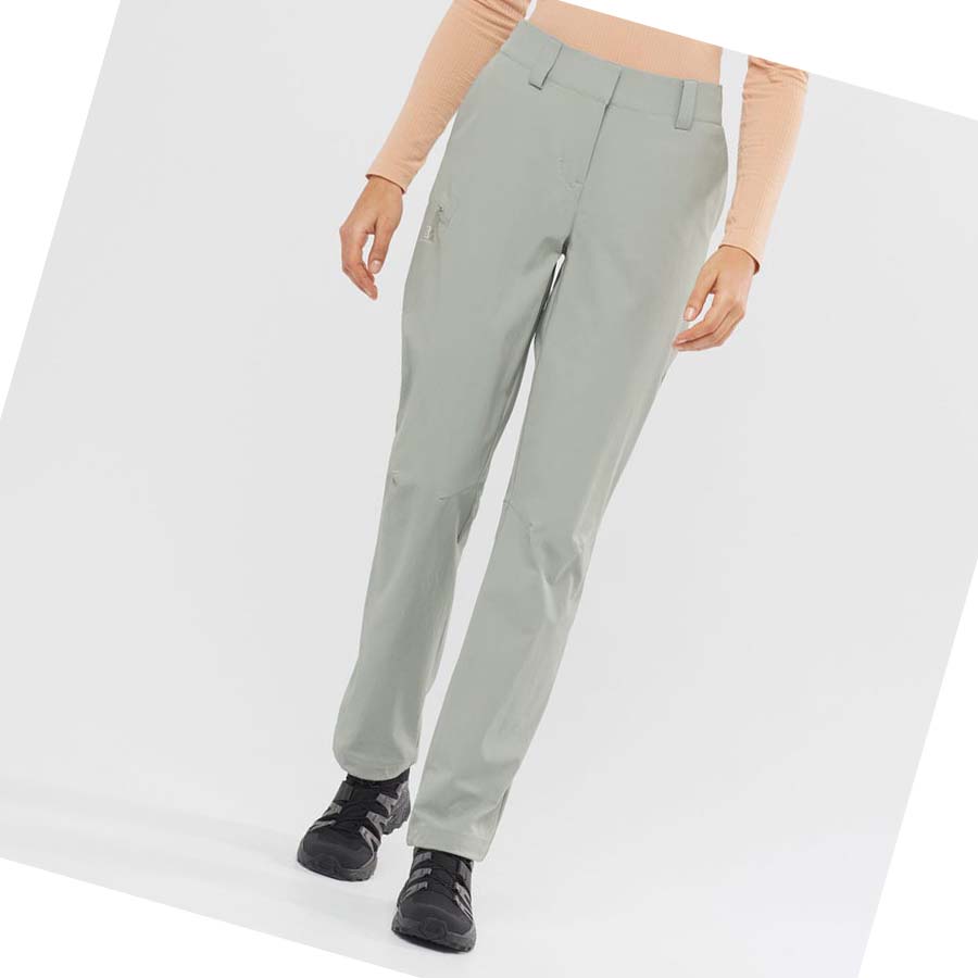 Pantalones Salomon WAYFARER Mujer Grises | MX 2397RVD